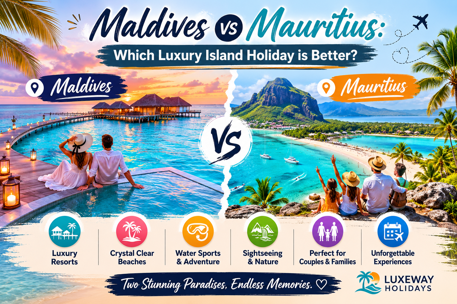Maldives vs Mauritius: Which Luxury Island Holiday Should You Choose?